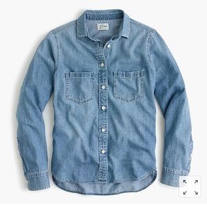 J Crew Everyday Chambray Shirt